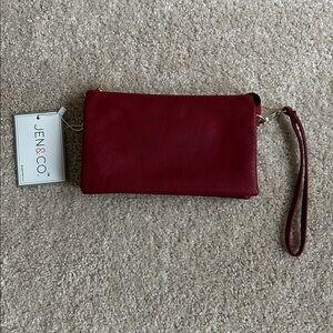 NWT Jen & Co. Wristlet Clutch